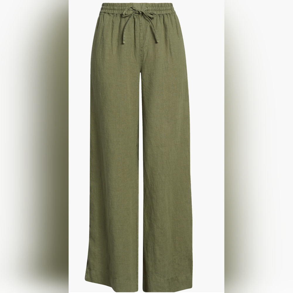 Tommy Bahama Olive Wide Leg Pants